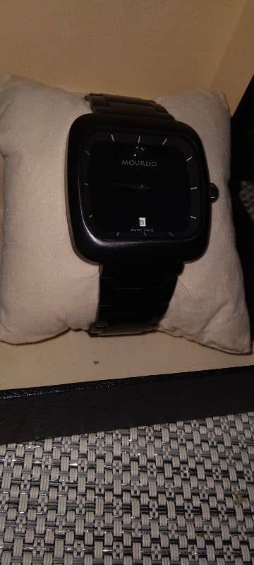 Movado Sapphire Cryspal Watch 2