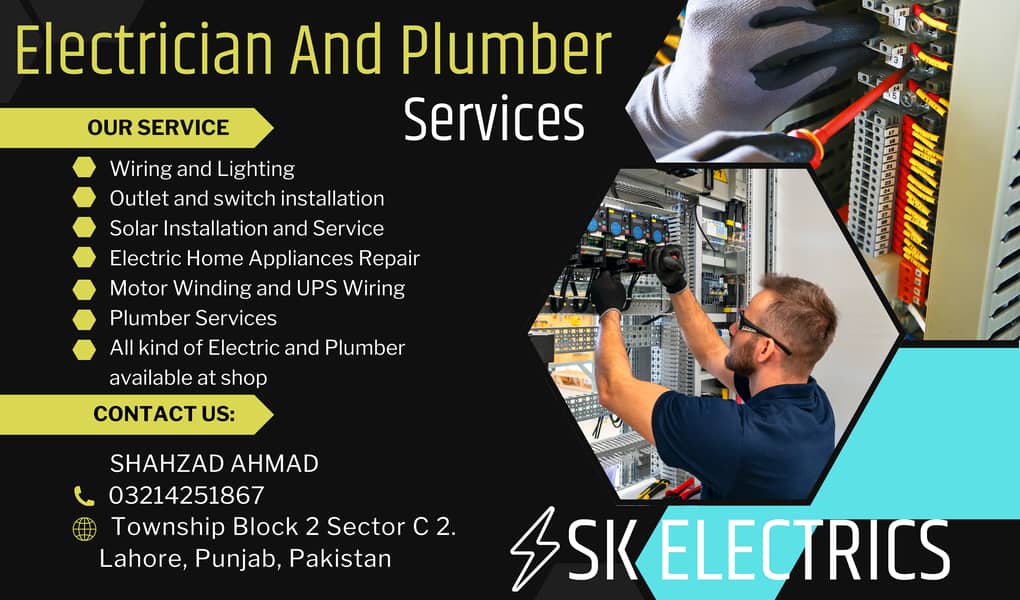 Electrician available 0