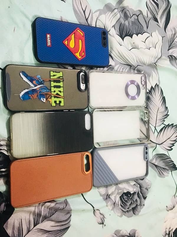 iPhone 7plus pta with 9 covers 5