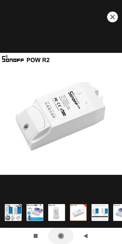 Sonoff Pow R2 metering solar 15A WiFi smart light switch | 5