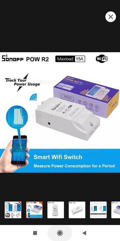 Sonoff Pow R2 metering solar 15A WiFi smart light switch | 7