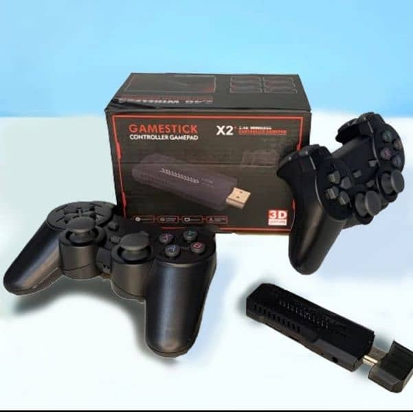 INTRODUCING SUPER GAME STICK X2 PLUS WIRELESS CONTROLLERS 0