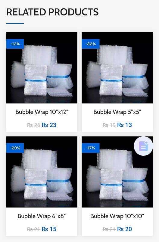 Bubble & Shrink Wrapping Packing Tape & Bubble Pockets 03008010073 2