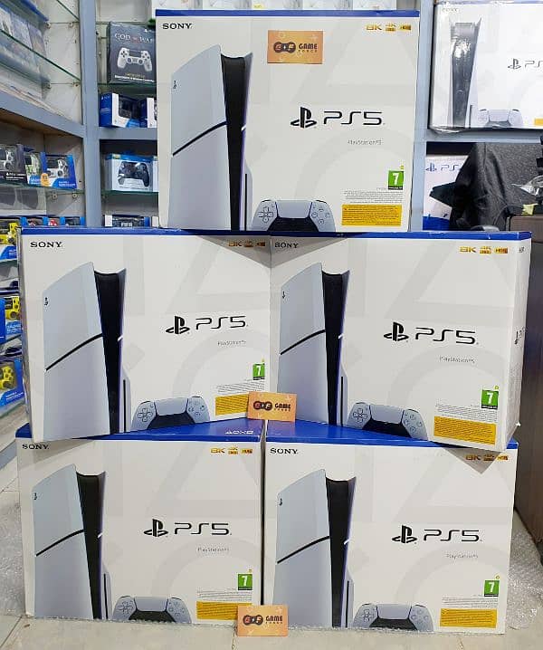 PS5 Slim Disc Edition / Playstation 5 - UK - USA - JAPAN - *BRAND NEW* 0