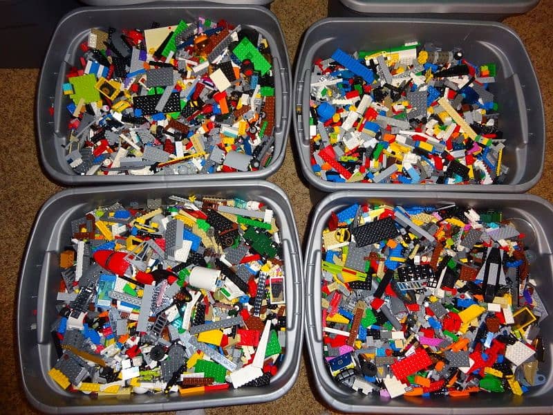 Original Lego mix blocks. 4