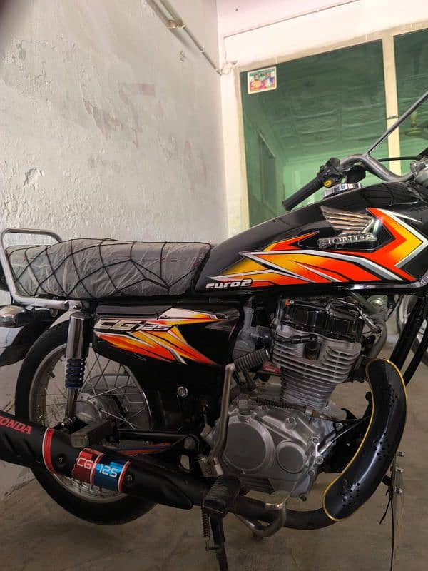 Honda cg 125 for urgent sale 1