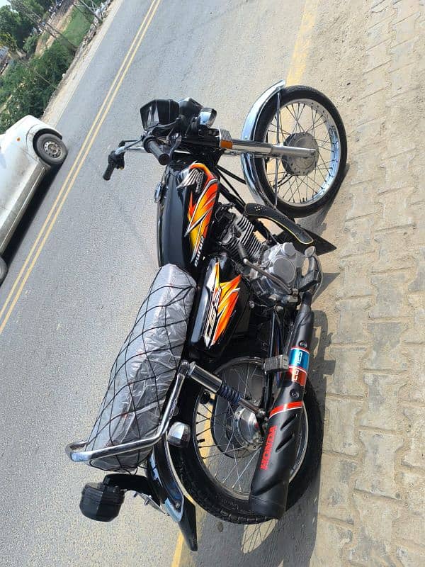 Honda cg 125 for urgent sale 4