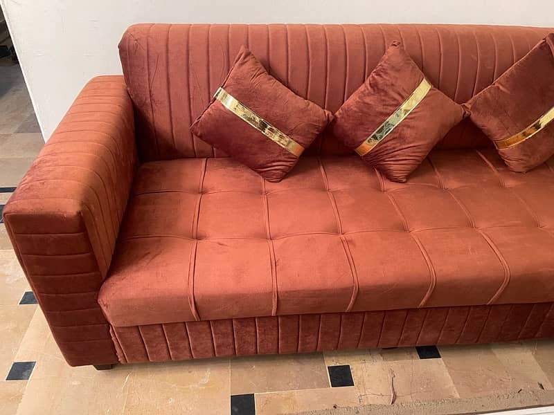 Branded 7 seater L shape sofa 7