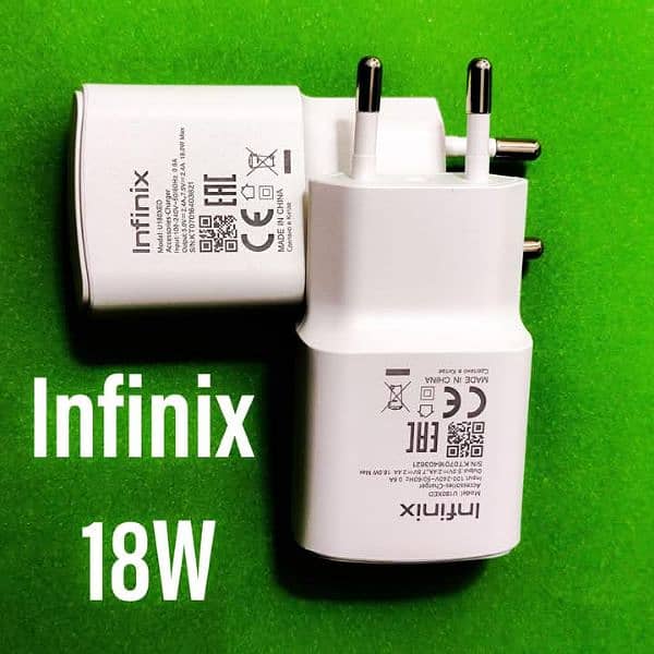 Infinix 100% original 18 watt month backup 0327.4123995 1