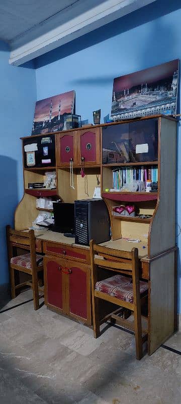 Study table and book shelf 0