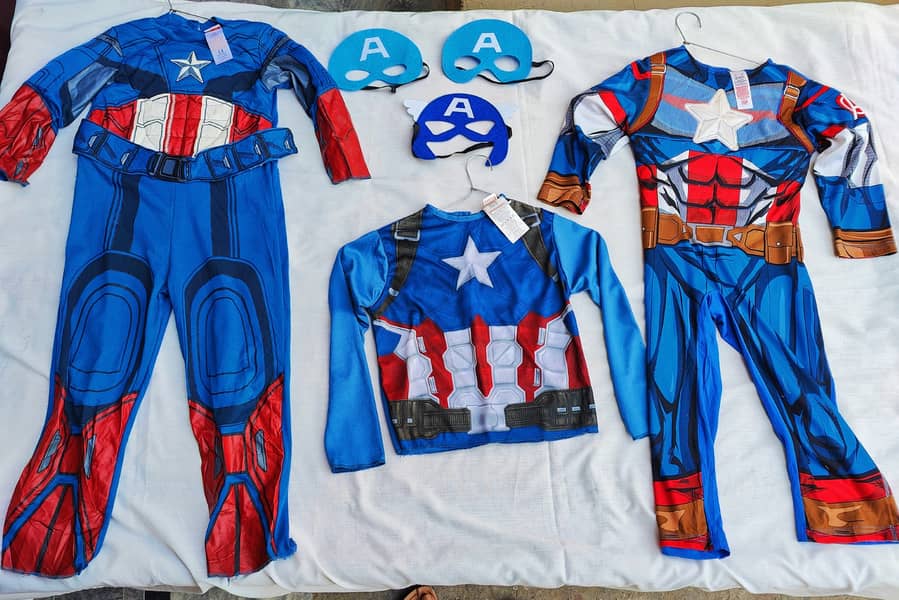 Kids Superhero Costume, Dress, Capes, Masks, Characters 0