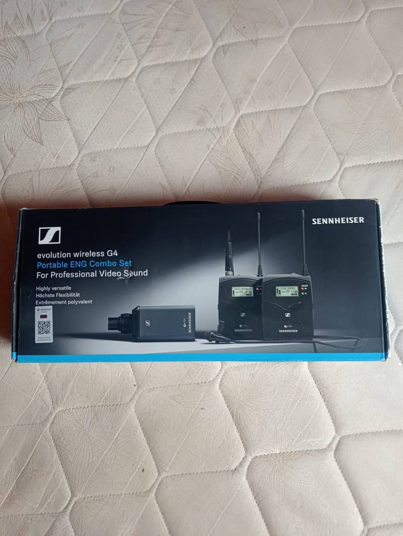 Sennheiser EW 100 ENG G4 Wireless Combo Microphone System 10