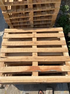 wooden pallets