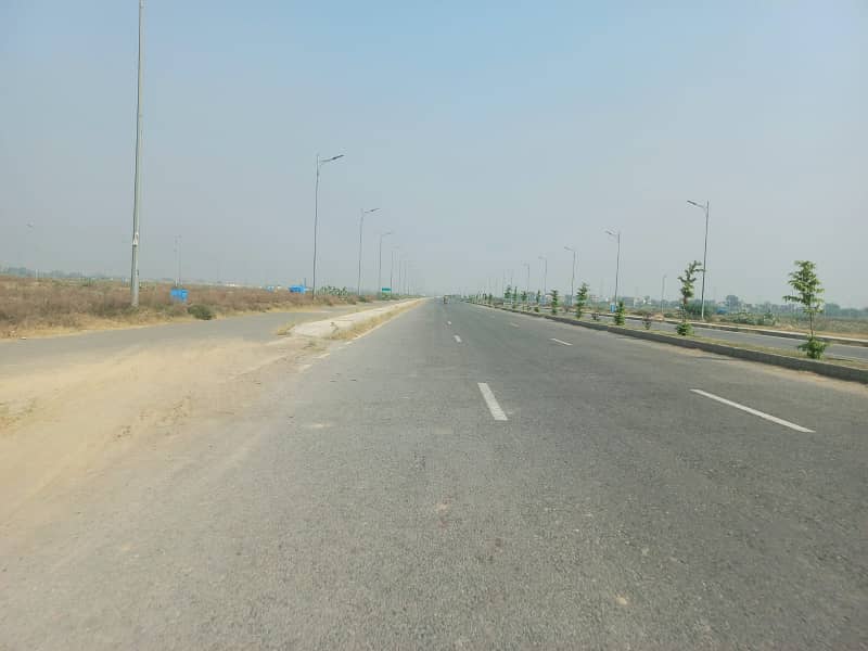 1-Kanal All Paid Possession Plot 120ft Road For Sale In DHA 9 Prism 9