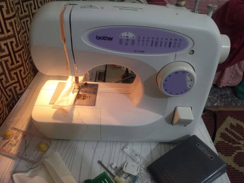 brother sewing machine imported England 1