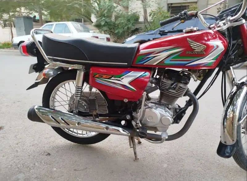 honda cg 125 2023 lush condition 0