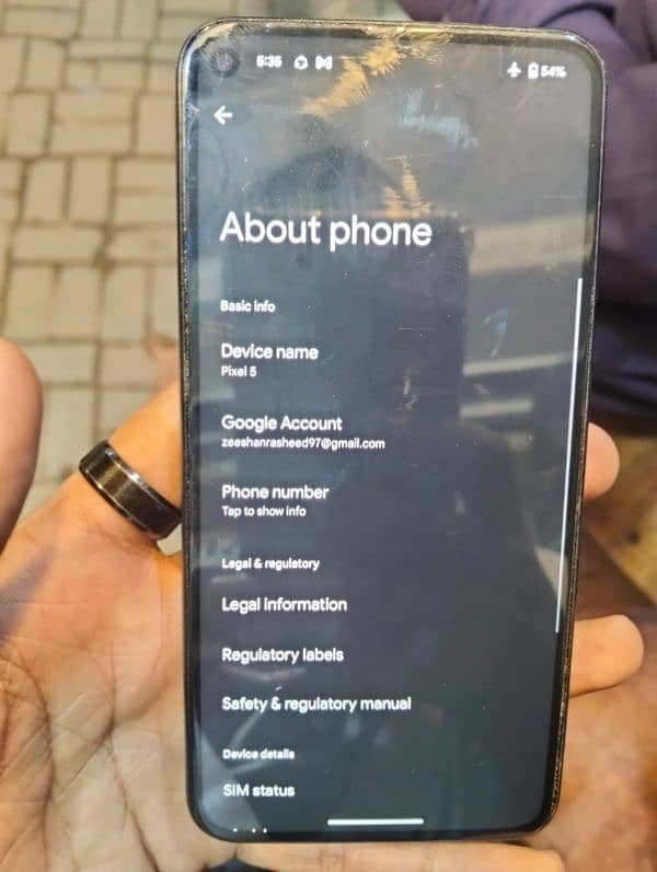 google pixel 5 good condition 2