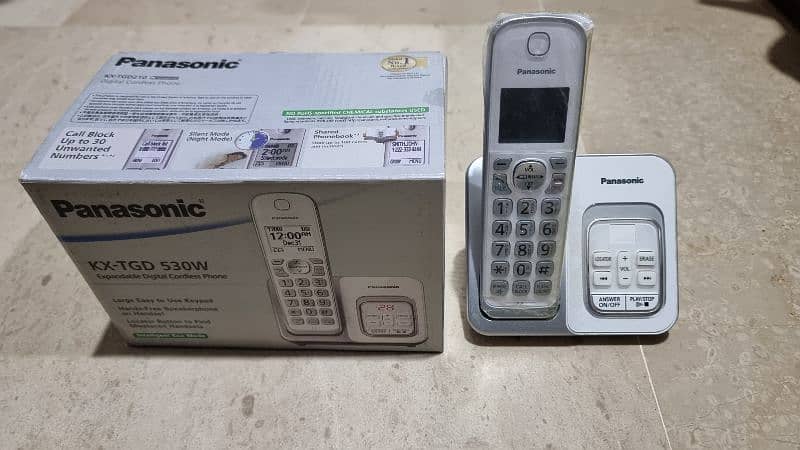 Panasonic cordless telephone set Ptcl 5