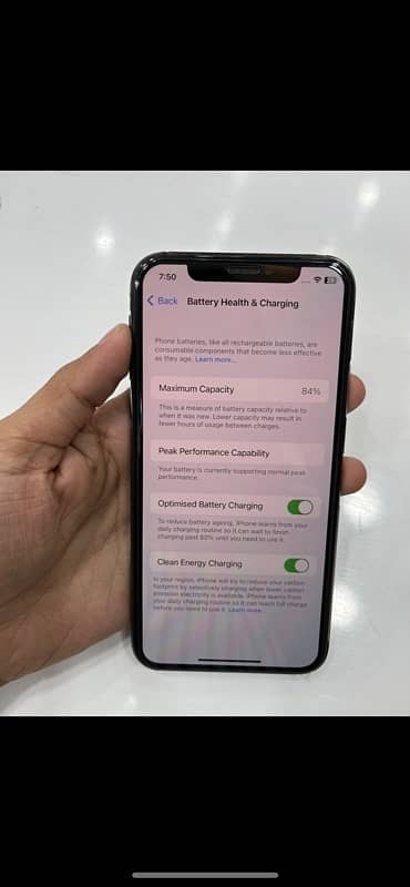 IPHONE X 256GB JV 84% 1