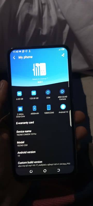 Tecno camon 15 pro max 2