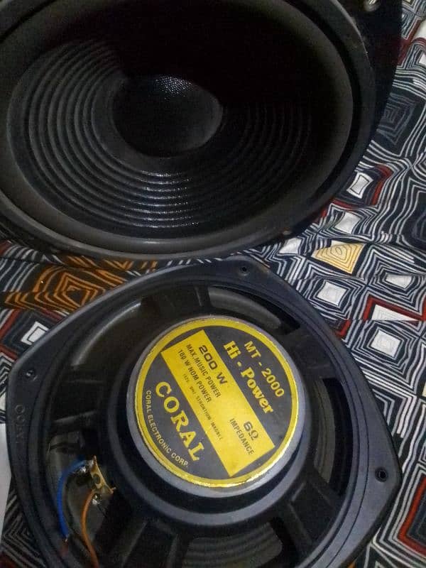 10"speaker woofer good quality sound 0