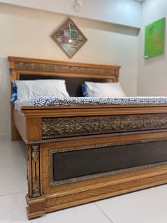 Wooden Bed