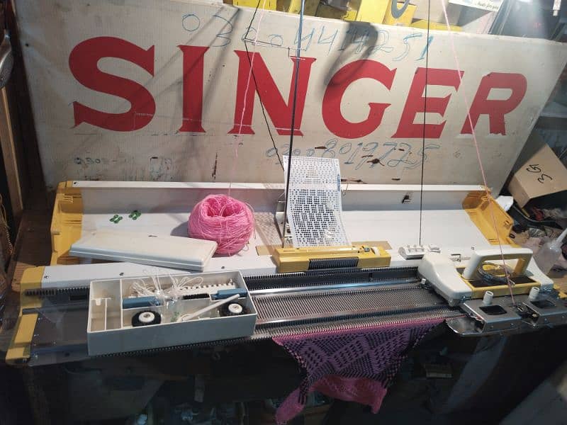 singer knitting machine 9