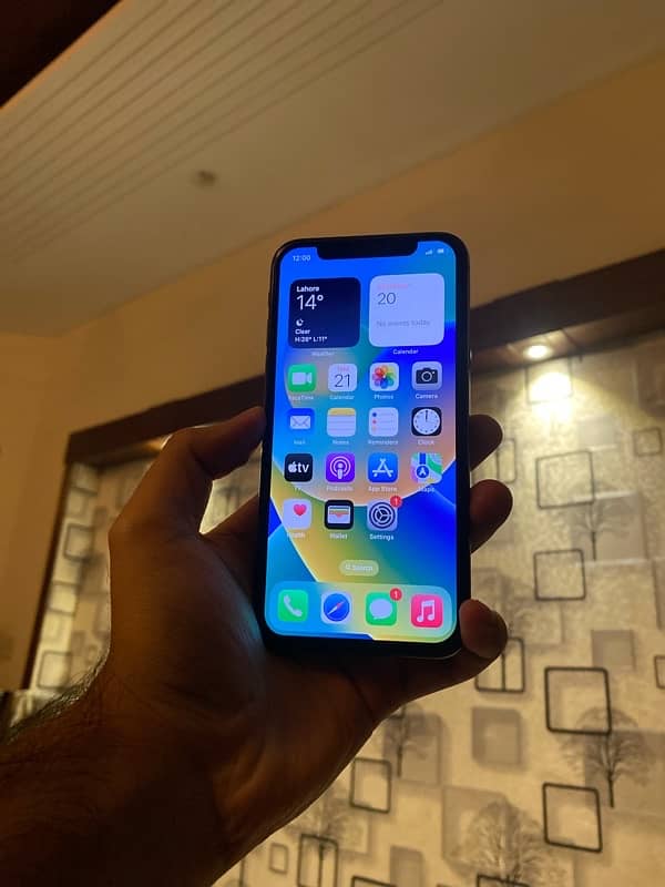 Iphone X PTA Approved | With Box & Cable | 2