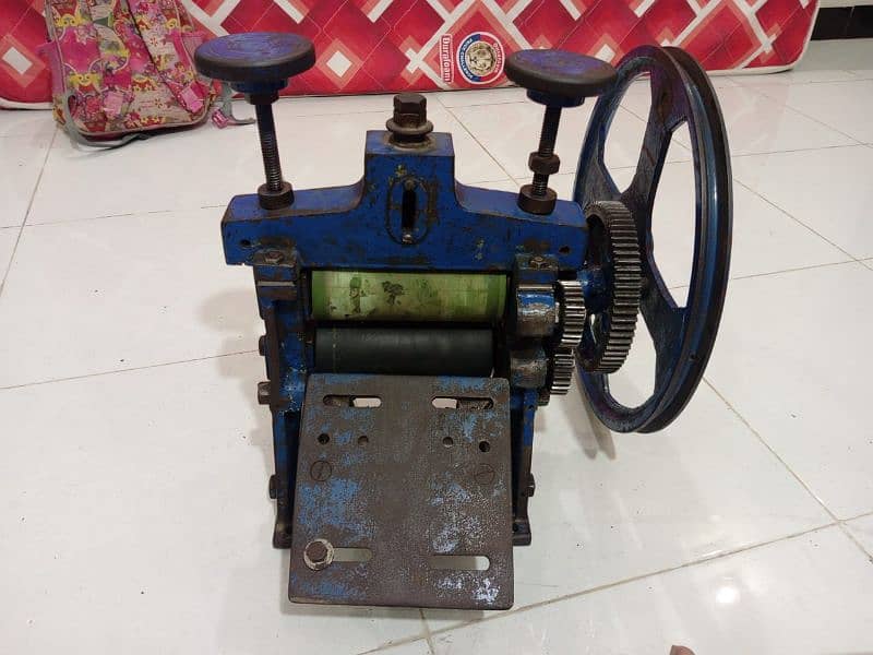 wire & sheet rolling machine 6