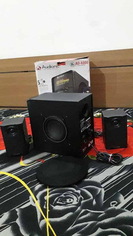 Audionic AD6000 AC/DC Speakers 8