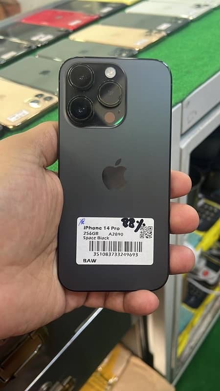 Iphone 14 pro 256gb PTA AND iphone 12 Pro max Pta waterpack 1