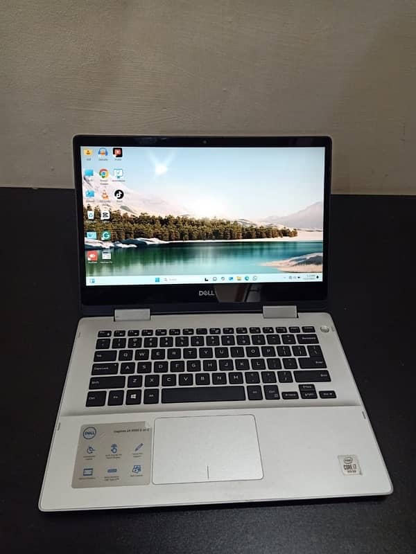 Dell laptop Core i7 10th generation 8gb ram touch screen 360 4