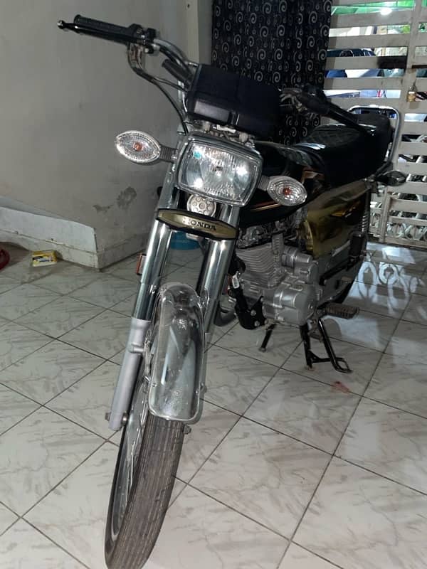 Honda GC 125 Gold Edition self start 2024 model 0