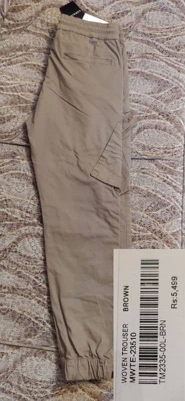 Cargo Joggers Men - Brown (34 Waist) 0