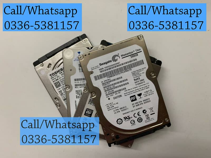 WD Seagate PC Laptop HDD 160gb 250gb 320gb 500gb 1tb 2tb Hard Disk 6