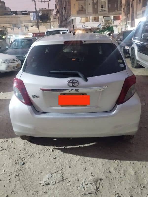 Toyota Vitz 2012 Registration 2015 4