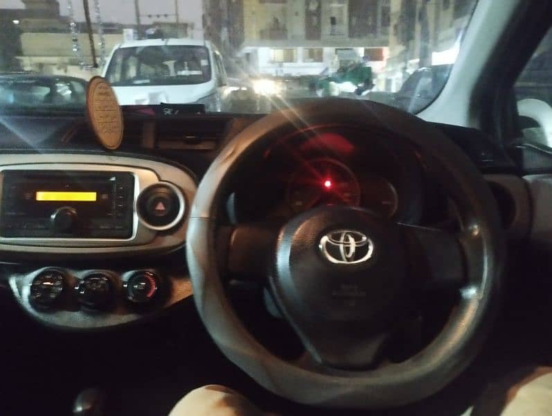 Toyota Vitz 2012 Registration 2015 11