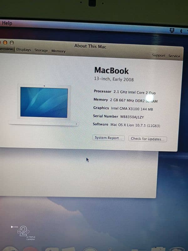 Apple MacBook Pro Laptop 8