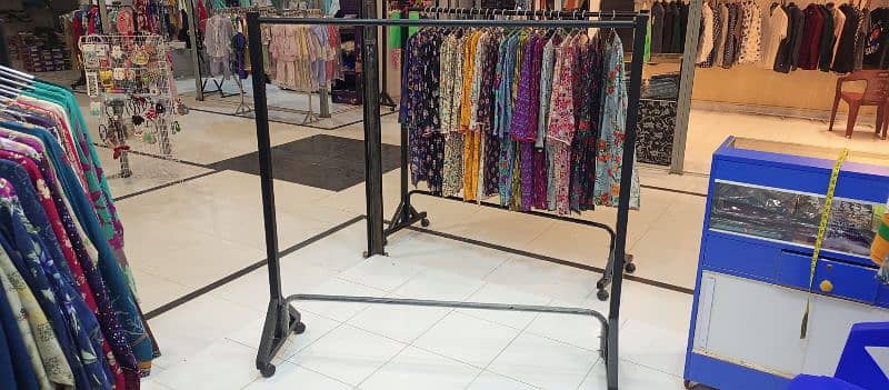 Cloth Hanging Stand Rack Single 0