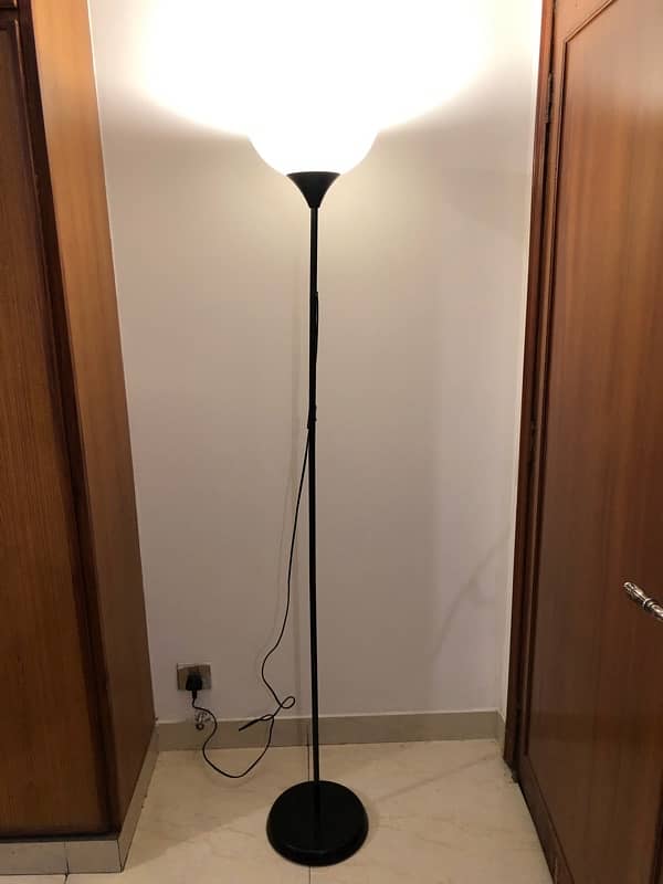 IKEA FLOOR UPLIGHTER LIGHT LAMP(BLACK&WHITE) 0