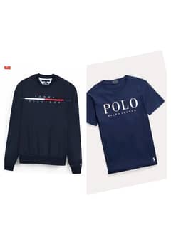 Tommy Hilfiger Sweat Shirt with Polo t-shirt