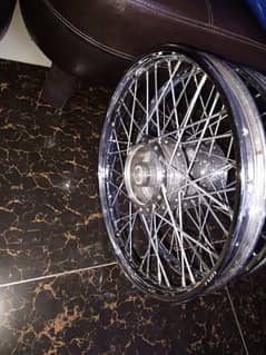 70cc bike rims set jori new 2024 Lahore china  bhar wala