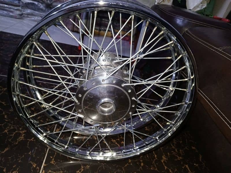 70cc bike rims set jori new 2024 Lahore china  bhar wala 5