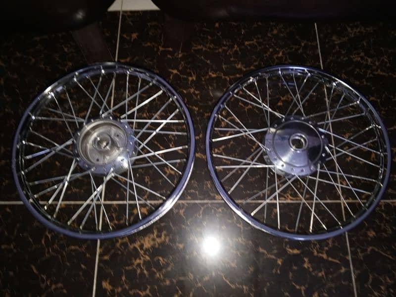 70cc bike rims set jori new 2024 Lahore china  bhar wala 6