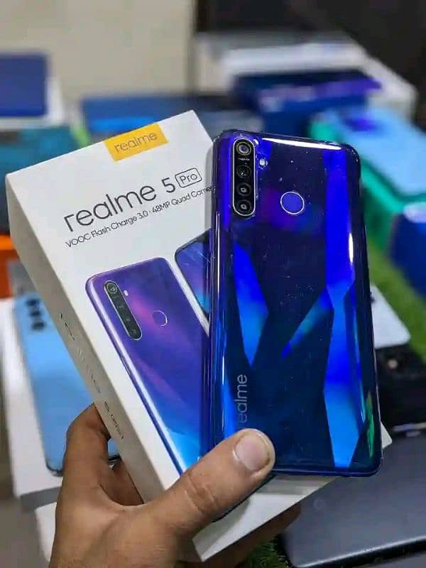 Redmi note 9 and realme 5 pro for sale with boxes 17