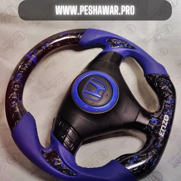 Forged Carbon Fiber Steering Wheel for the Honda Accord CL7/CL9 0