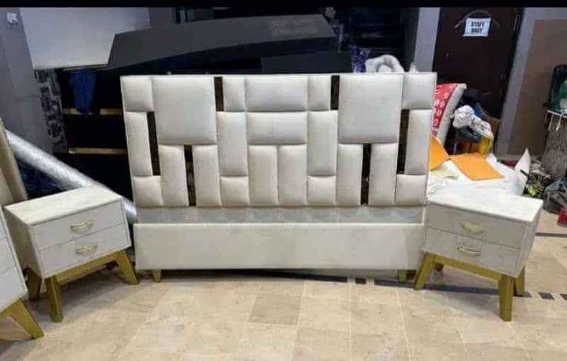 brand New elegant design King bed 2