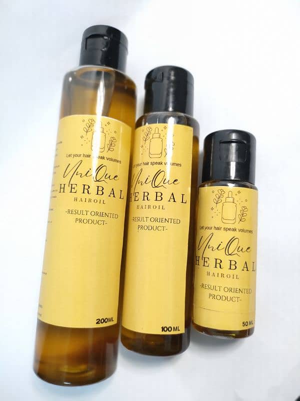 Unique Herbal Hair Oil 1