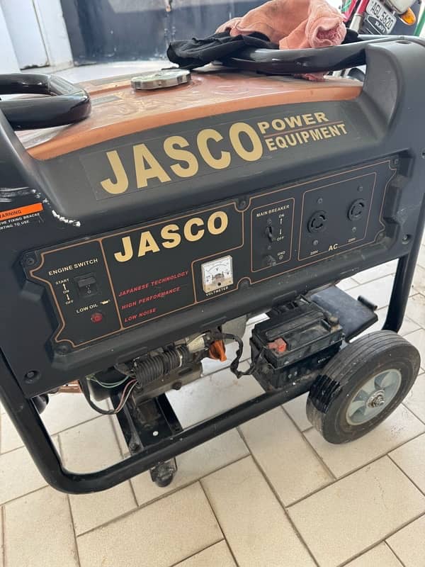 Jasco 6kva generator 7