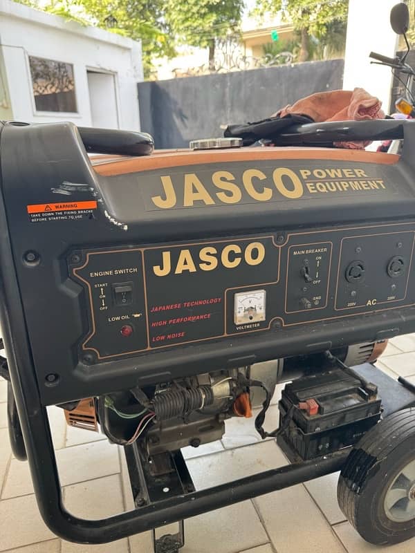 Jasco 6kva generator 9